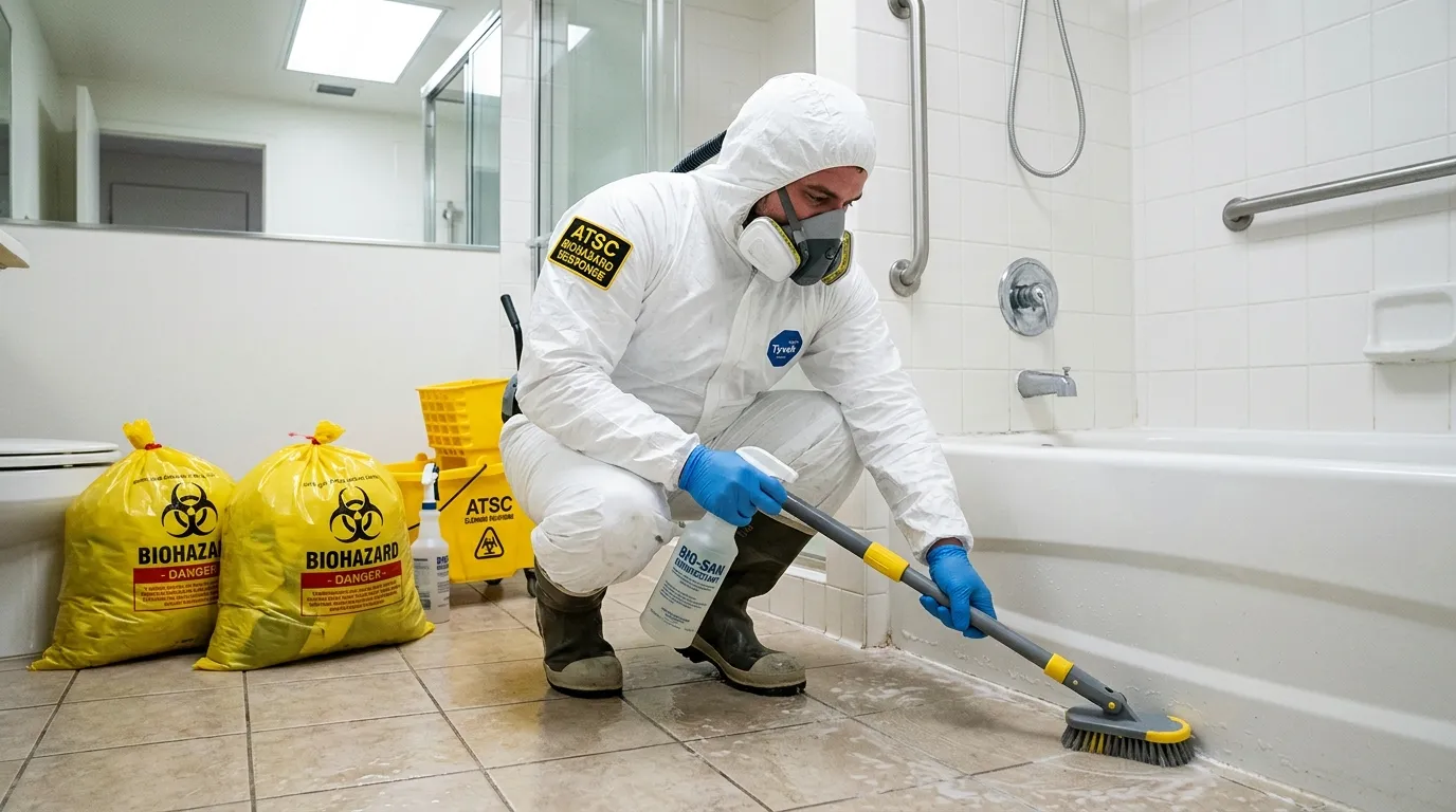 Decontamination equipment deployed for Blood Cleanup in Wilson